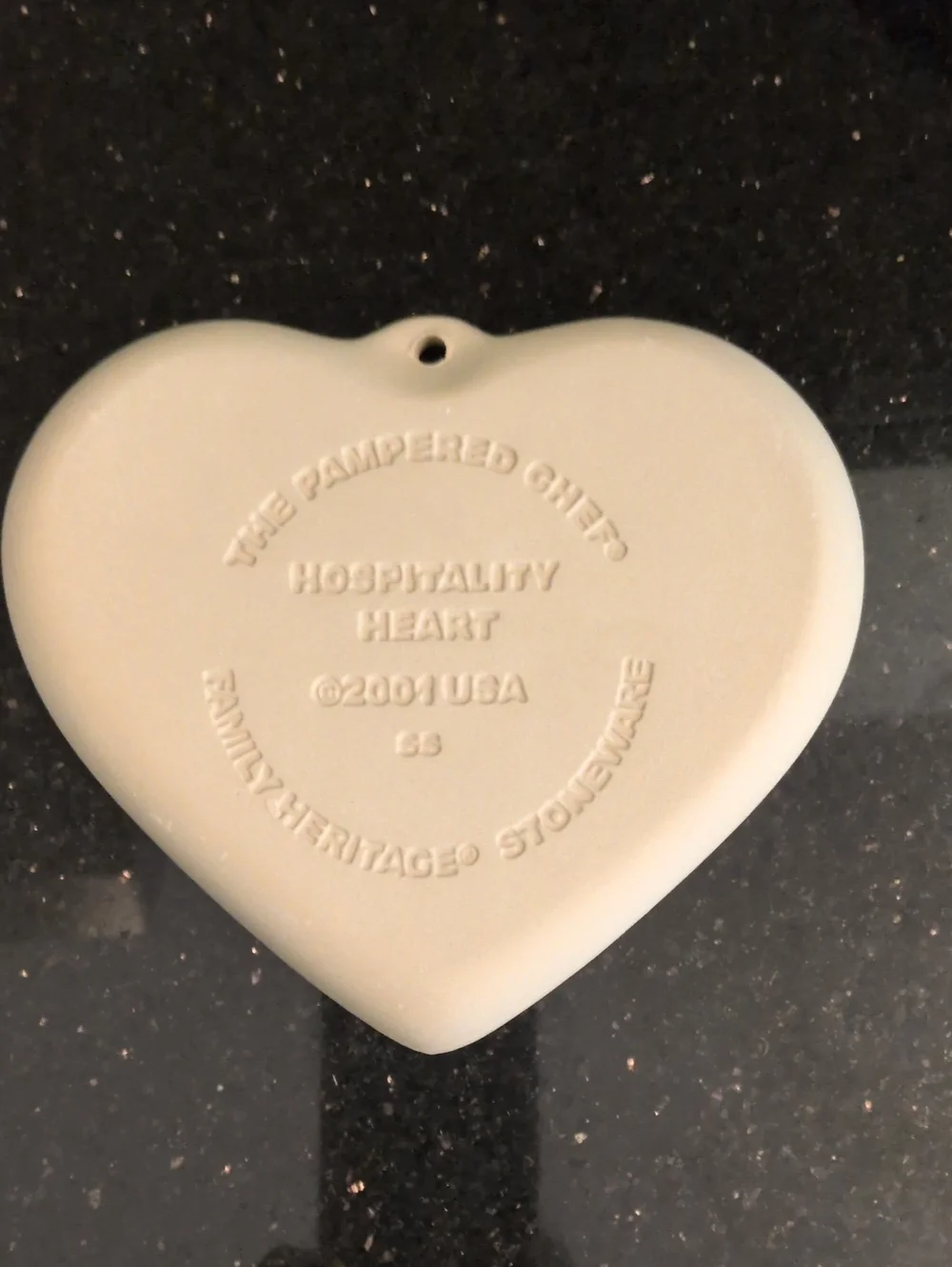 The Pampered Chef Heart Cookie Mold